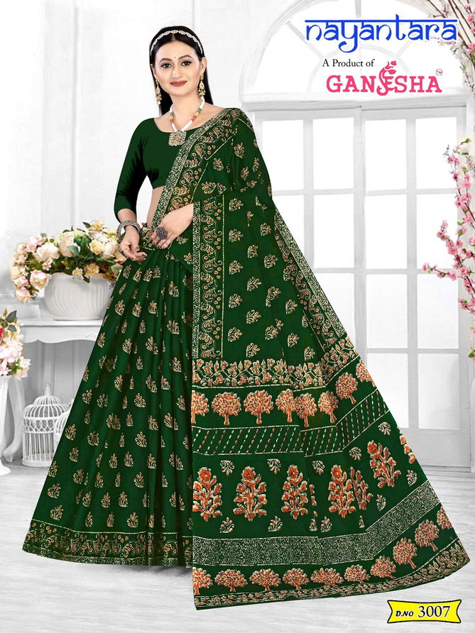 Nayantara Vol 3 By Ganesha Daily Wear Cotton Printed Saree Wholesale Market In Surat